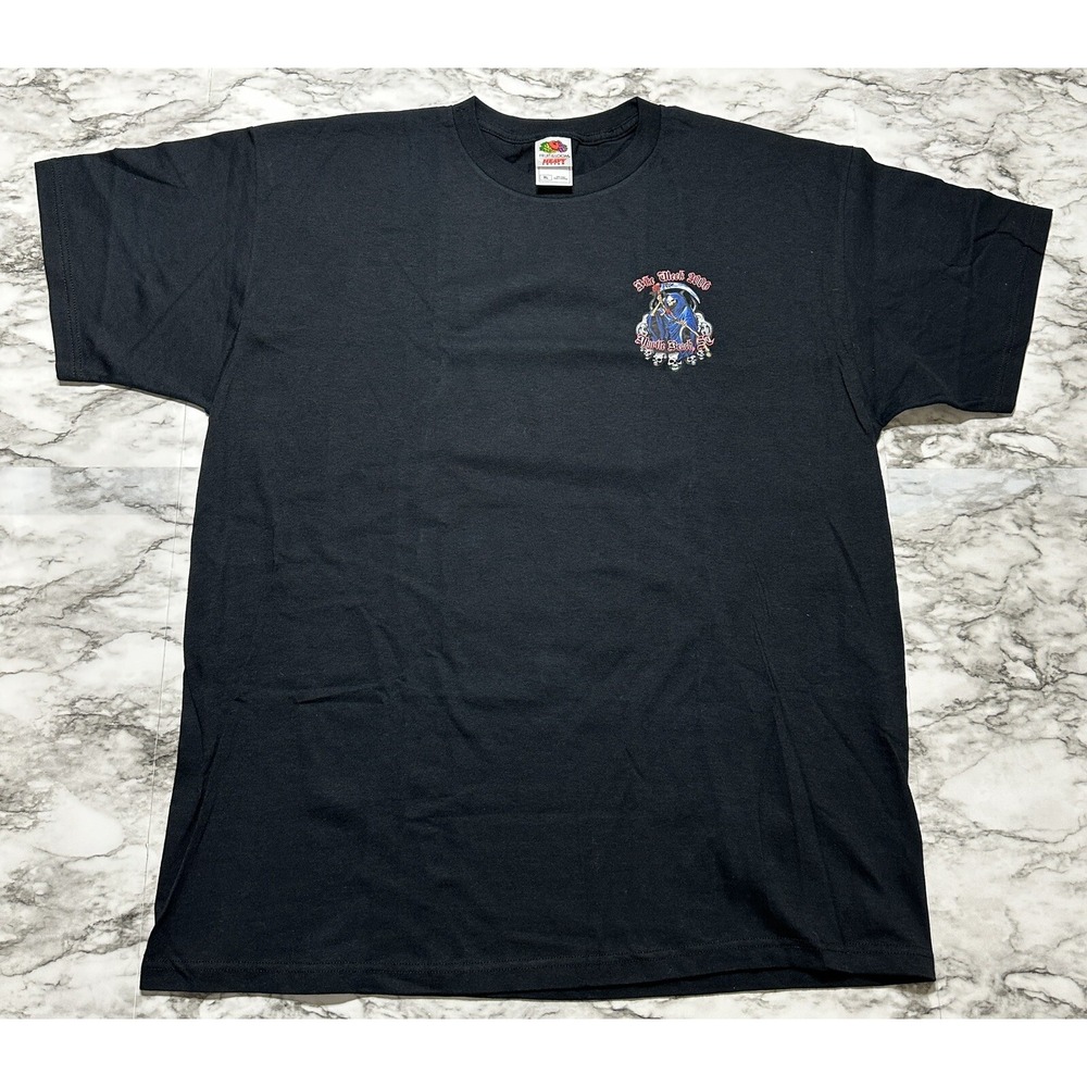Fruit Of The Loom Heavy Men's TShirt Size XL Bike Week 2006 Myrtle Beach SC NWOT